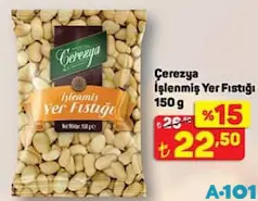 ÇEREZYA İŞLENMİŞ YER FISTIĞI 150 G